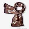 'Almond Brown 130' İpek Fular - Thumbnail (2)