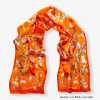 'Almond Orange 165' İpek Fular - Thumbnail (1)