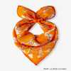 'Almond Orange 55' İpek Fular - Thumbnail (2)