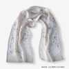 'Almond Cream 130' İpek Fular - Thumbnail (1)