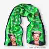 'Frida Green 165' İpek Fular - Thumbnail (1)