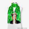 'Frida Green 165' İpek Fular - Thumbnail (4)