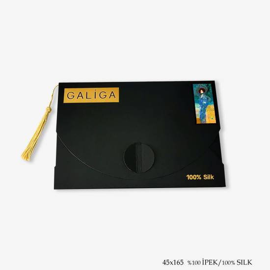 'Emilie Flöge 165' İpek Fular - 4