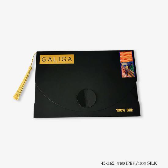 'Scream 165' İpek Fular - 4