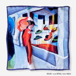 'Hats 55' İpek Fular