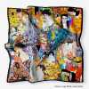 'Klimt Mix 55' İpek Fular - Thumbnail (1)